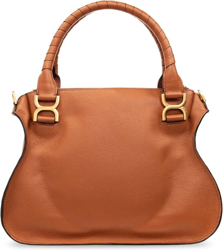 Chloé Leren schoudertas in medium formaat Brown Dames - Foto 6