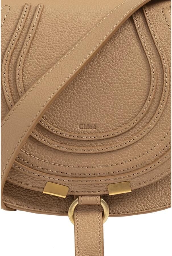 Chloé Crossbody bags Marcie in bruin - Foto 4