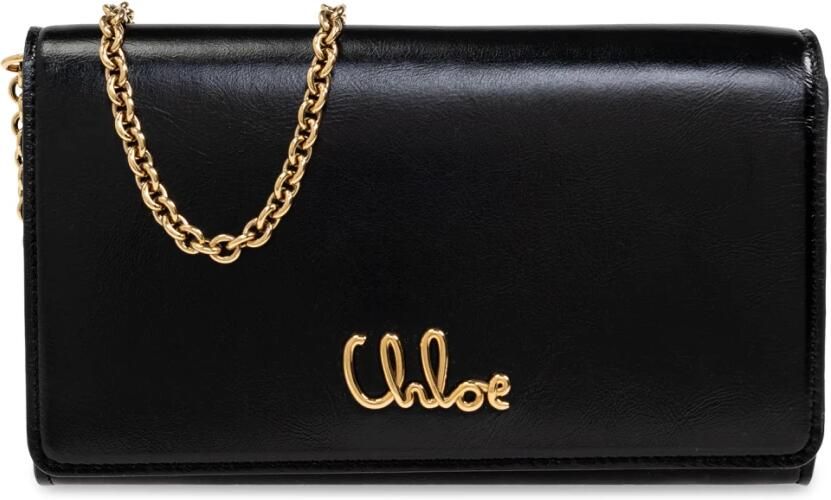 Chloé Portemonnee op ketting Iconisch Black Dames - Foto 4