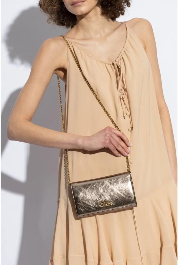 Chloé Portemonnee op ketting Iconisch Yellow Dames - Foto 3