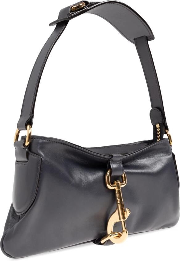 Chloé Hobo bags Kerala 25 Leather Shoulder Bag in grijs - Foto 8