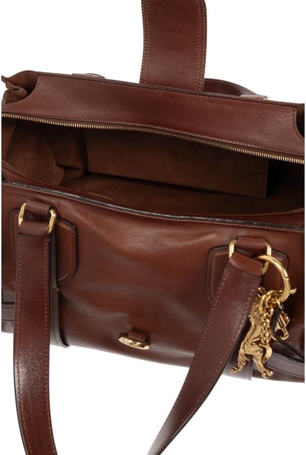 Chloé Handtas van glad leer met bedeltjes Brown Dames - Foto 6