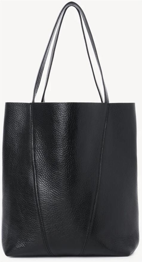 Chloé Zwarte leren handtas met kettinghandvatten Black Dames - Foto 6
