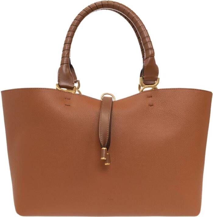 Chloé Marcie Kleine Tote Tas Brown Dames