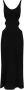 Chloé Mouwloze Gebreide Jurk met Slim Fit Black Dames - Thumbnail 1