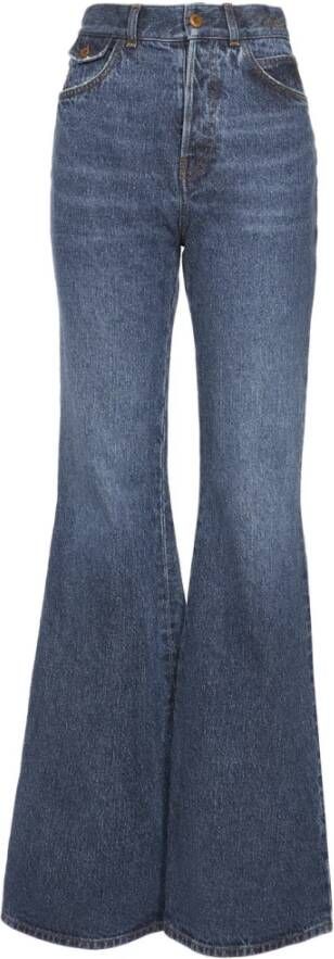 Chloé Flared Jeans Blauw Dames