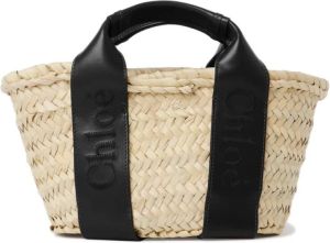 Chloé Shoppers Sense Small Basket Bag in black
