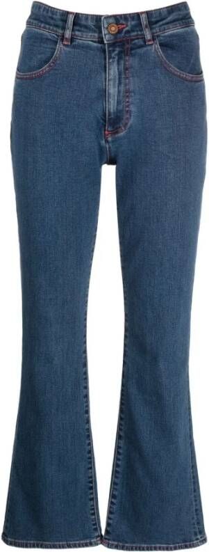 See by Chloé Flared Jeans Blue Dames
