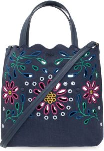Chloé Kamilla Shopper Bag Blauw Dames