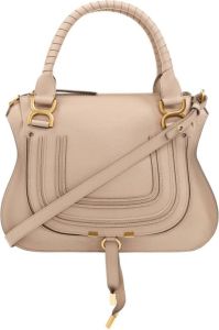 Chloé Totes Marcie Foldover Tote Bag in fawn