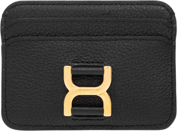 Chloé Zwarte Sleutelhouder Stijlvolle Accessoires Black Dames