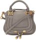 Chloé Marcie Mini Shoulder Bag Grijs Dames - Thumbnail 1