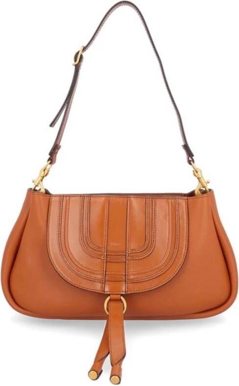 Chloé Marcie Mini Tas Bruin Dames