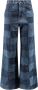 Chloé Multicolor Patchwork Flared Jeans Blauw Dames - Thumbnail 1