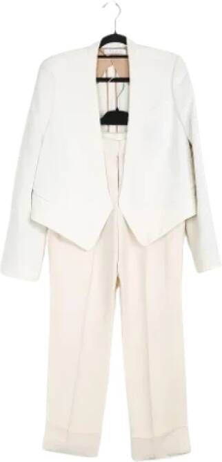 Chloé Pre-owned Acetate outerwear White Dames