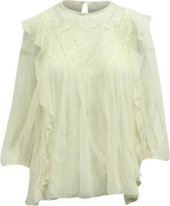 Chloé Pre-owned Blouses & Shirts Beige Dames