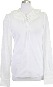 Chloé Pre-owned Bluse Wit Dames