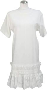 Chloé Pre-owned Dress in white made of cotton Wit Dames