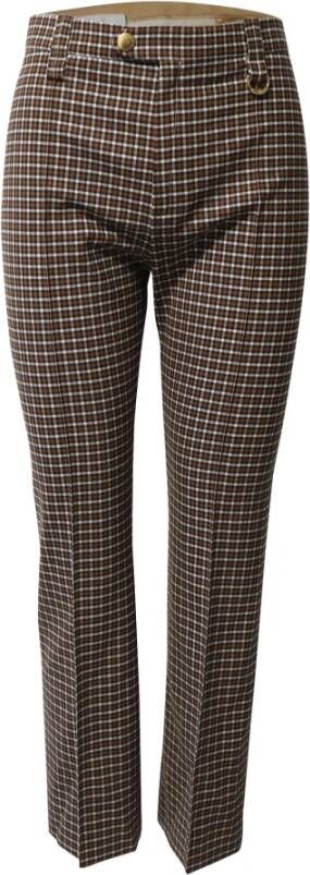 Chloé Pre-owned Gecontroleerde broek Bruin Dames