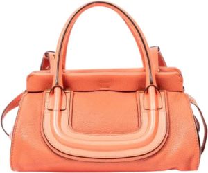 Chloé Pre-owned Leather handbags Rood Dames