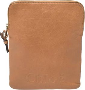 Chloé Pre-owned Leather home-office Bruin Dames
