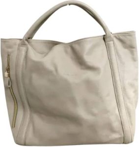 Chloé Pre-owned Leather totes Beige Dames