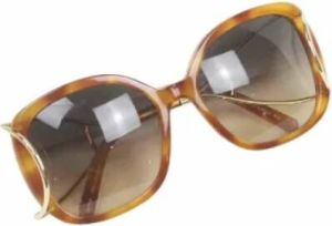Chloé Pre-owned Plastic sunglasses Bruin Dames