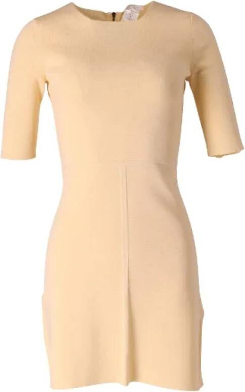 Chloé Pre-owned Polyester dresses Geel Dames
