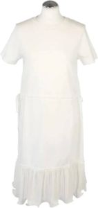 Chloé Pre-owned Pre-owned Cotton dresses Wit Dames