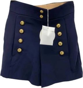 Chloé Pre-owned Pre-owned Fabric bottoms Blauw Dames