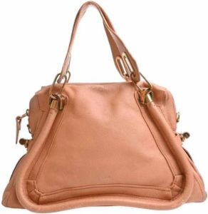 Chloé Pre-owned Pre-owned Leather handbags Beige Dames
