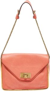 Chloé Pre-owned Pre-owned Leather handbags Oranje Dames