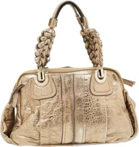 Chloé Pre-owned Pre-owned Leather shoulder-bags Grijs Dames
