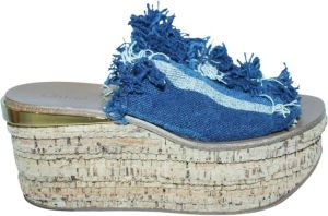 Chloé Pre-owned Pre-owned Sandals Blauw Dames