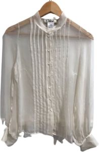 Chloé Pre-owned Pre-owned Shirt Wit Dames