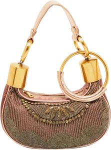 Chloé Pre-owned Pre-owned Velvet handbags Roze Dames