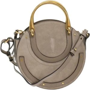Chloé Pre-owned Suede handbags Grijs Dames