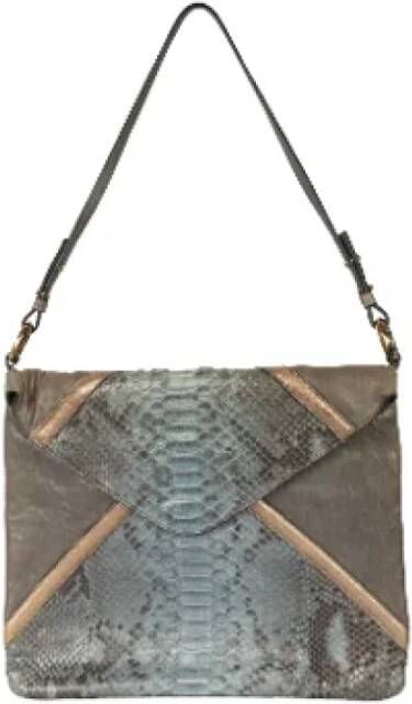Chloé Pre-owned Voldoende lederen handtassen Grijs Dames