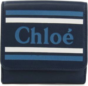 Chloé Pre-owned Wallet Blauw Dames