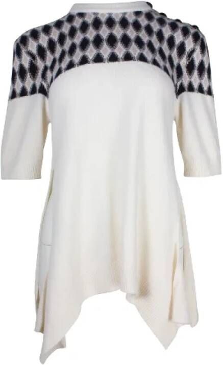 Chloé Pre-owned Wool tops White Dames