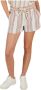 Chloé Gestreepte Elastische Trekkoord Shorts Multicolor Dames - Thumbnail 1