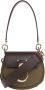 Stella Mccartney Shoppers & Totes Structured Tote Bag With Denim-Like Texture And Bo in blauw - Thumbnail 2