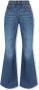 Chloé Blauwe Katoenen Jeans met Logo Detail Blue Dames - Thumbnail 1