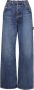 Chloé Wijde jeans met vintage wassing Blauw Dames - Thumbnail 1