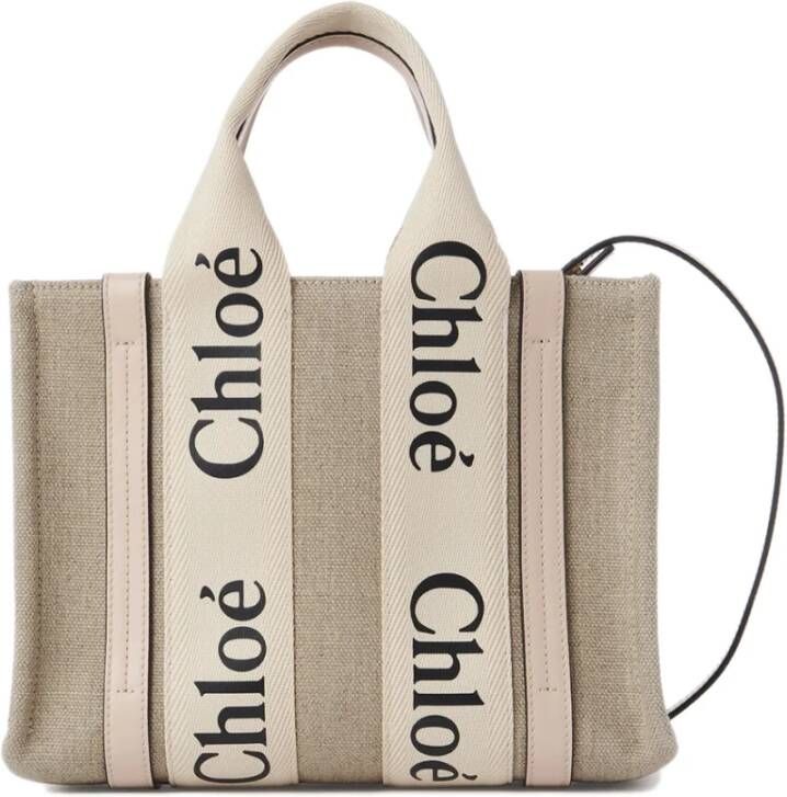 Chloé Witte Tassen Hoogte 20 cm; Breedte 26 5 cm; Diepte 6 cm Wit Dames