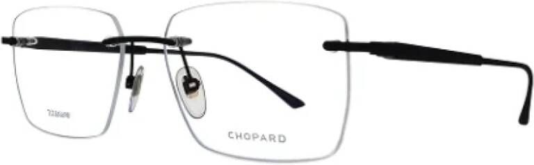 Chopard Pre-owned Metal sunglasses Zwart Dames