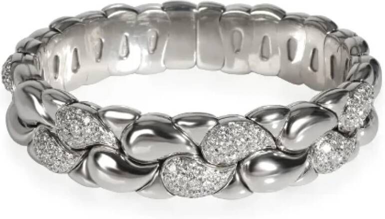 Chopard Pre-owned White Gold bracelets Grijs Dames