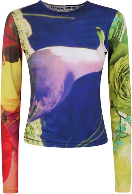 Chopova Lowena Sweatshirts Blauw Dames