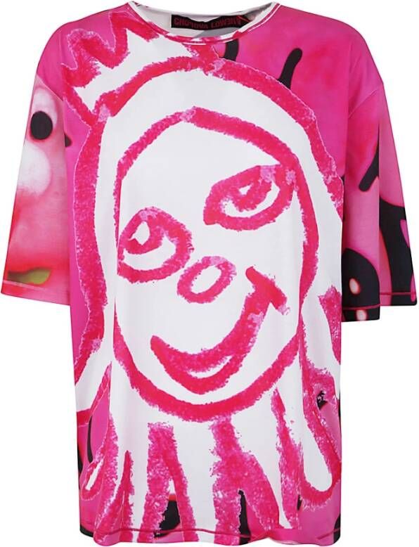 Chopova Lowena T-Shirts Roze Dames