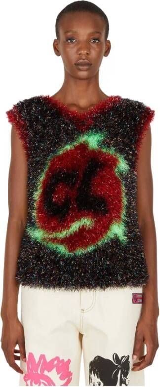 Chopova Lowena V-neck Knitwear Zwart Dames